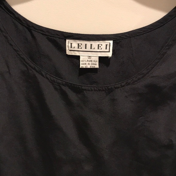 LEILEI pure silk top - Picture 4 of 4